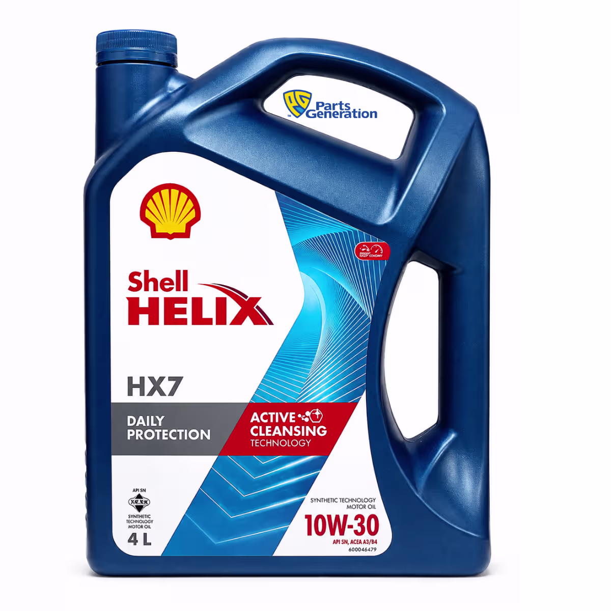 SHELL HELIX HX7 10W-30 SEMI SYNTHETIC 4L